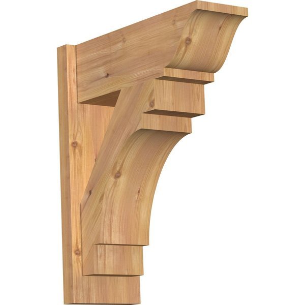 Merced Smooth Traditional Outlooker, Western Red Cedar, 7 1/2